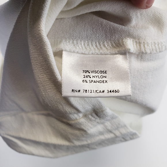 Eileen Fisher white capri pants size XL - Picture 2 of 9